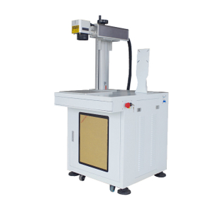 IPG MOPA 30W Galvo-Faserlaser-Markiermaschine für die Feinmarkierung auf Metallen und eloxiertem Aluminium