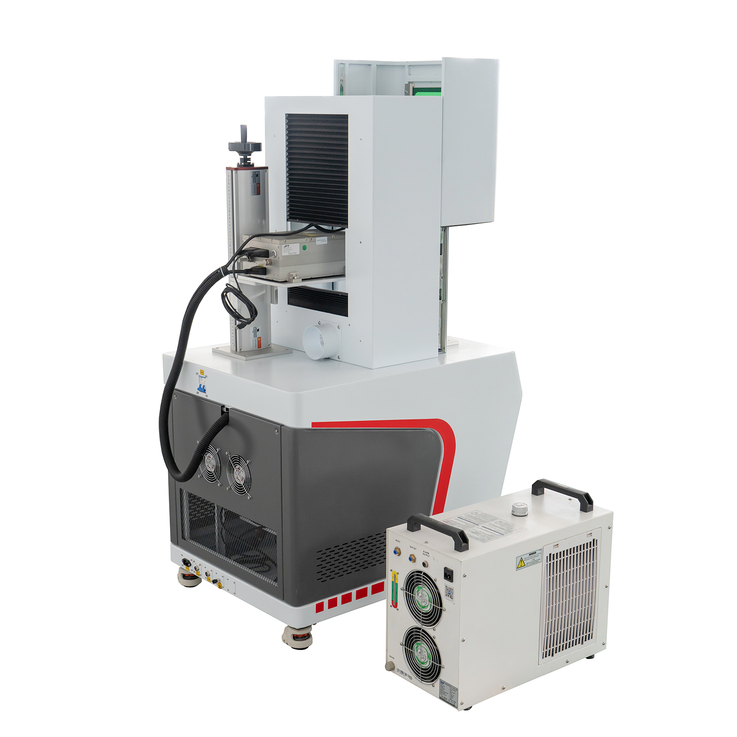 Vollständig geschlossene 3 W 5 W 10 W 15 W 20 W CNC-UV-Laserbeschriftungsmaschine für Kunststoff, Glas und Metall