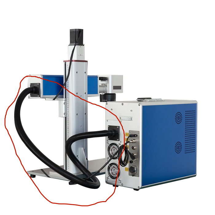 Faserlaser-Markierungsmaschine zum Verkauf Fabrik direkt Preis 30w Mopa Faserlaser-Markierungsmaschine