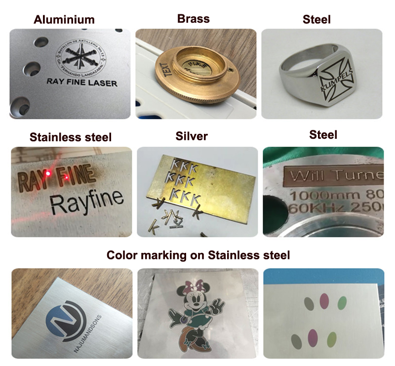 LM1 60W 100W 120W 深雕 和 切割 和 不锈 钢 打彩 有 文字 标注 标注 标注